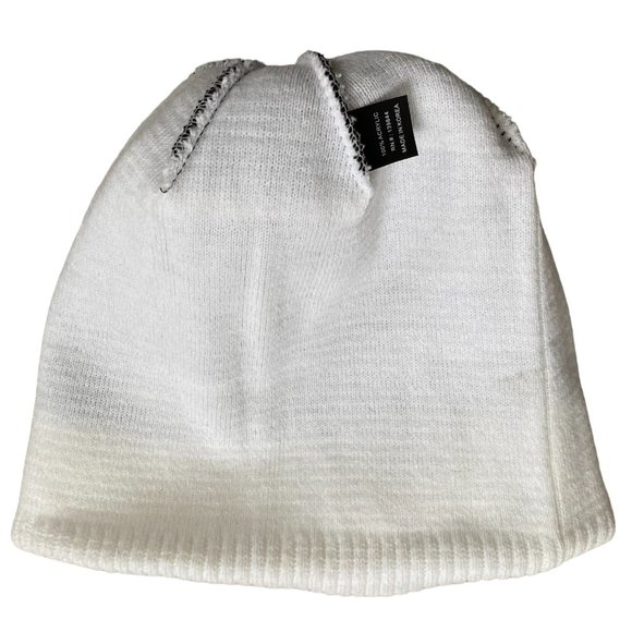 Foxtrot Fair Isle Nordic Snow Cuffed Mustard Pom Ski Gorpcore Winter Beanie Hat - Picture 7 of 9